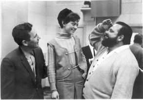 Rita with two amazing music-makers : Chet Atkins and Al Hirt